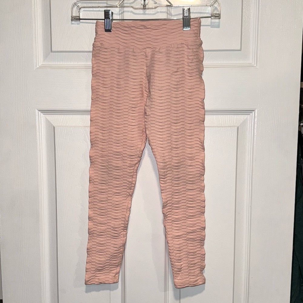 Booty By Brabants Original Kids Leggings, Light Pink